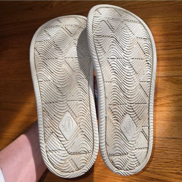 Chaco Tyedye Flip Flops Womans Size 7 - Picture 6 of 6